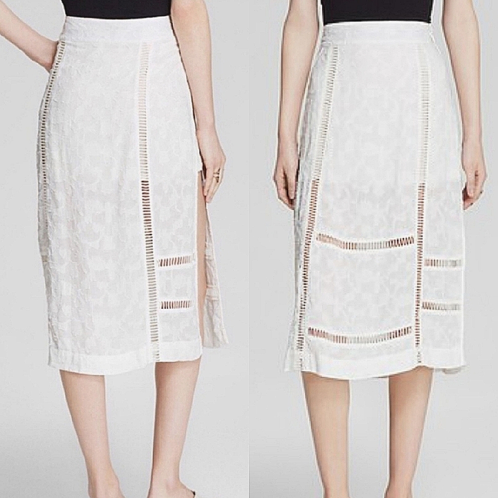 NWT🦋 Free People Love will Save You Midi Skirt, Size 10 - Picture 4 of 12